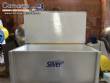 Silver carbon steel ribbon blender