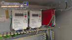 Sarong SAAS model blister forming and sealing machine for suppositories.