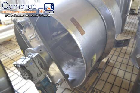 Stony industrial mixer for peanut butter cups with motor and reducer -  Camargo Industrial - Used Machines