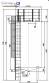 30,000 liter stainless steel storage tank with ladder