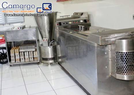 Machines for producing ice cream and popsicles.