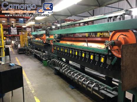 Steel wool production line