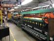 Steel wool production line