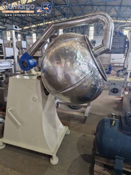 Incapri 100 kg stainless steel bowl dragee