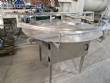 Masipack 1200 mm stainless steel rotating accumulator table