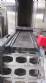 Continuous line dosing dropper with oven for buttered tapioca starch biscuits Forma�o