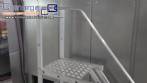 Bausch stainless steel depyrogenation and sterilization tunnel for glass ampoules
