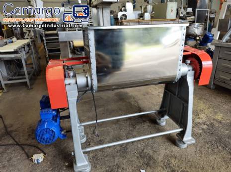 Fabbe 130 liter stainless steel Sigma mixer