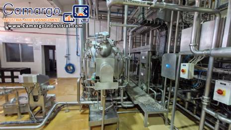 Production line for jams, sauces, toppings, and syrups, 450 tons.