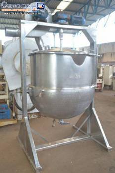 Industrial candy cooker 800 L Biasinox