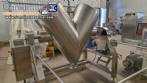 V-shaped mixer stainless steel 316L 600 L