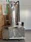 Jacketed mixing tank reactor with 300 liter chiller cooling tank