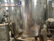 Stainless steel tank for storage and agitation, 2000 liters.