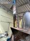 Stainless steel rotary filling machine with 16 IMSB nozzles for bottles and jars