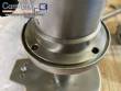 Gravimetric rotary filling machine in stainless steel with cabin
