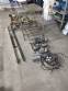 Bottle screw filler with 3 nozzles