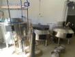 Three-vessel brewhouse for craft breweries, 1300 liters per batch.