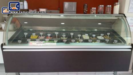 Ice cream display stand Isa