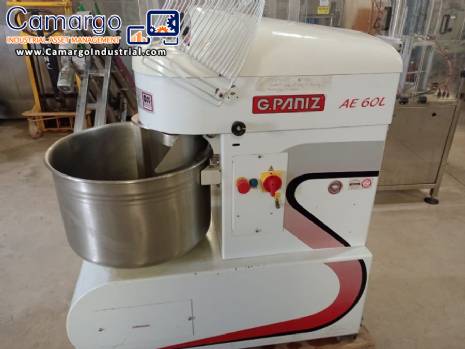 Spiral dough kneader 60 liters G. Paniz