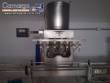 Linear filling machine with 14 nozzles with rinser and screw capper