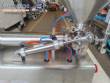 Stainless steel filling machine with 1 benchtop spout 100 ml to 1000 ml