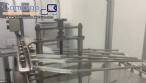 Linear filling machine with 7 filling nozzles