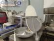 Stainless steel meat cutter processor with rotating knives