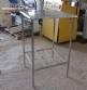 Stainless steel table 800 mm x 800 mm