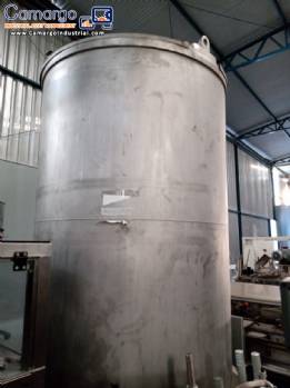 Stainless steel tank for 5,000 L