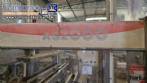 Automatic stainless steel labeling machine with two heads for Narita self-adhesive labels