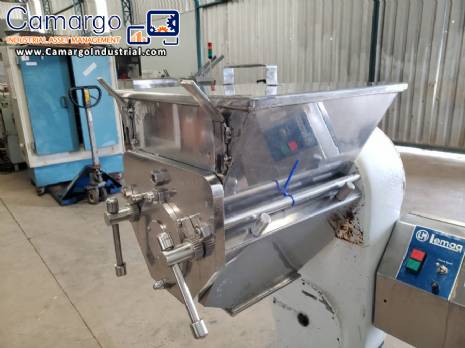 Stainless steel rotary granulator for powders and granules Lemaq