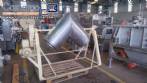 Stainless steel V-shaped mixer 200 liters