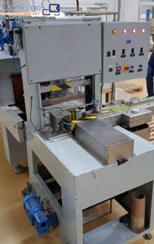 Euromax baler for forming bales of products.