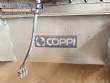 Coppi stainless steel paddle mixer for powders with chopper and side agitators.