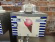 Italian gelato ice cream maker in stainless steel Frigomat 80/100 liters