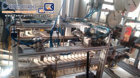 Machine for automatic application of clip strip Festo