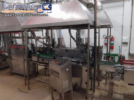 Multi-head canning jars filling machine Maqinox