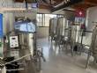 Production line for microbrewery, 600 to 750 liters of craft beer.