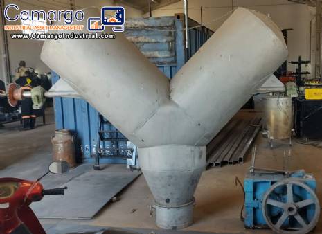 Stainless steel Y mixer 1000 L