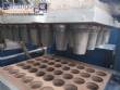 Ice cream cone making machine, cup type, 40 cavities.