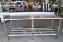 Stainless steel table 700 mm x 2000 mm Euro Formas