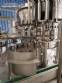 Zegla rotary filling machine with rinser and three-block capping system.