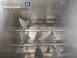 Internal stainless steel paddle mixer with 2 shafts