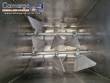 Internal stainless steel paddle mixer with 2 shafts