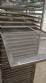 Marcepan electric rotary oven in stainless steel with double trolley.