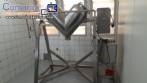 Stainless steel V-mixer, 50 kg, HEFESTO do Brasil