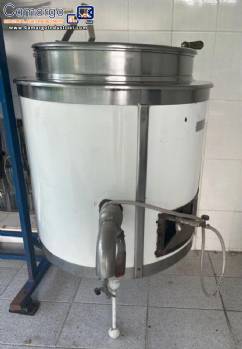 100 liter stainless steel jacketed cooking tank