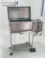 Stainless steel ribbon blender mixer for powders, 50 liters.