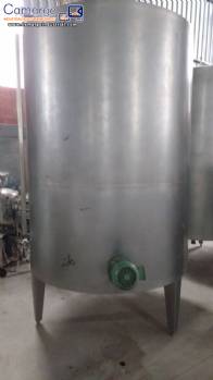 3,000 L stainless steel storage tank Brasholanda