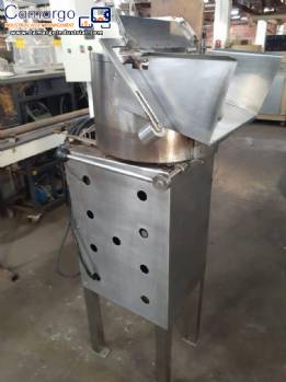 Popcorn popping machine for expanding the grain 20 kg h